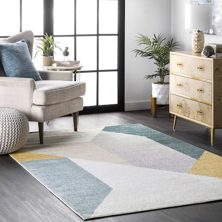 Nuloom Raegan Modern Abstract Area Rug 5ft x 8ft ACUT04A-508